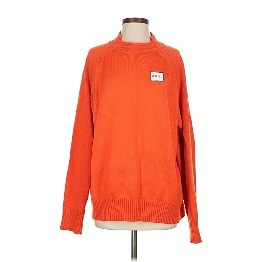 Ader Error Wool Orange Pullover Sweater 2 (Medium) - image 1
